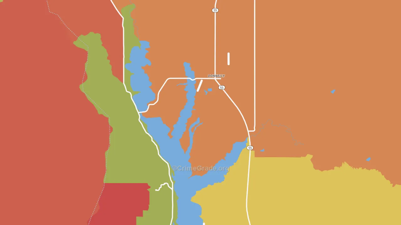 83615, ID Map of Theft Rates
