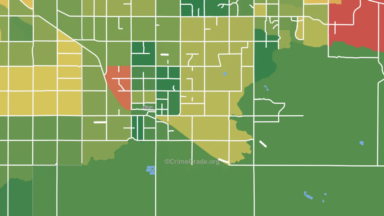 83634, ID Map of Theft Rates