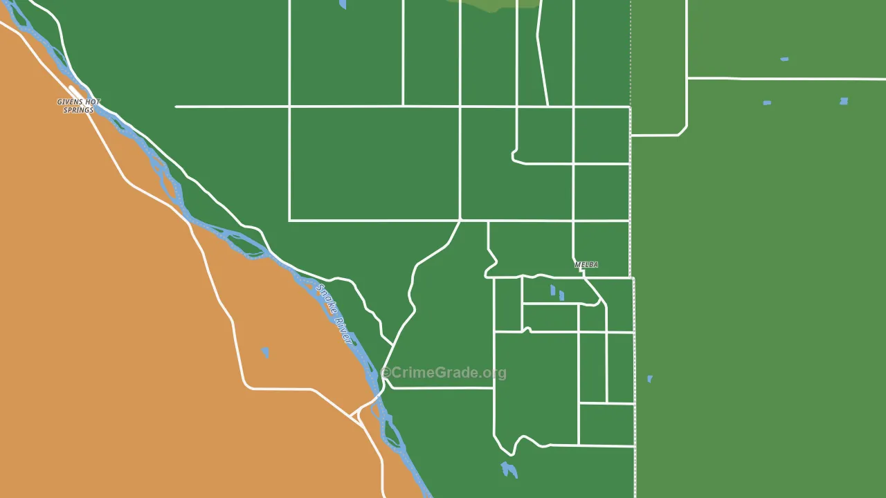 83641, ID Map of Theft Rates