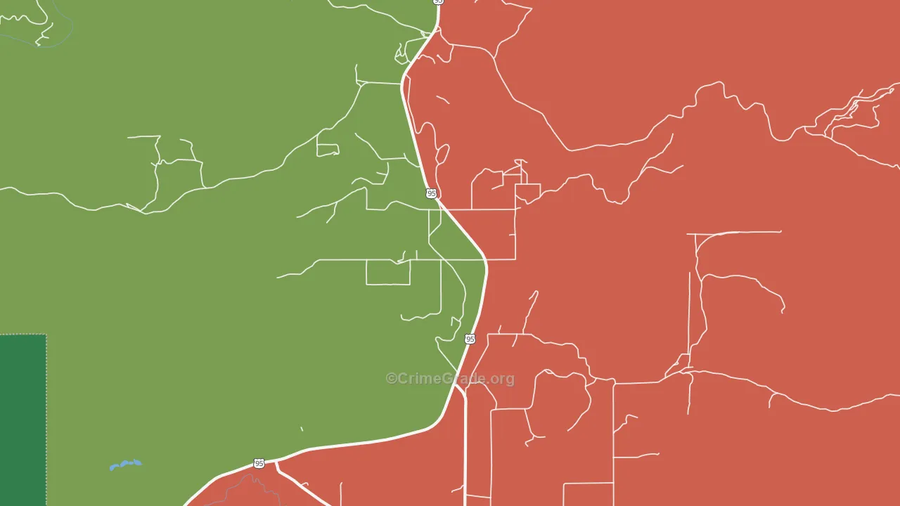 83643, ID Map of Theft Rates