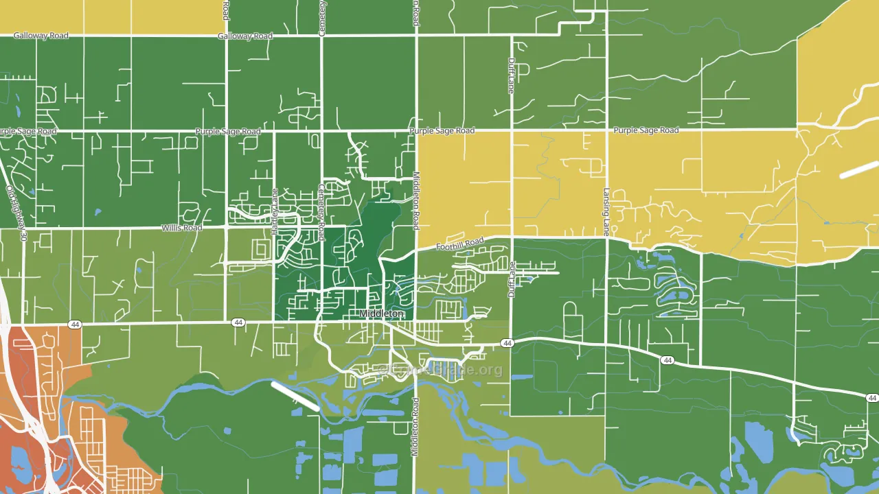83644, ID Map of Theft Rates