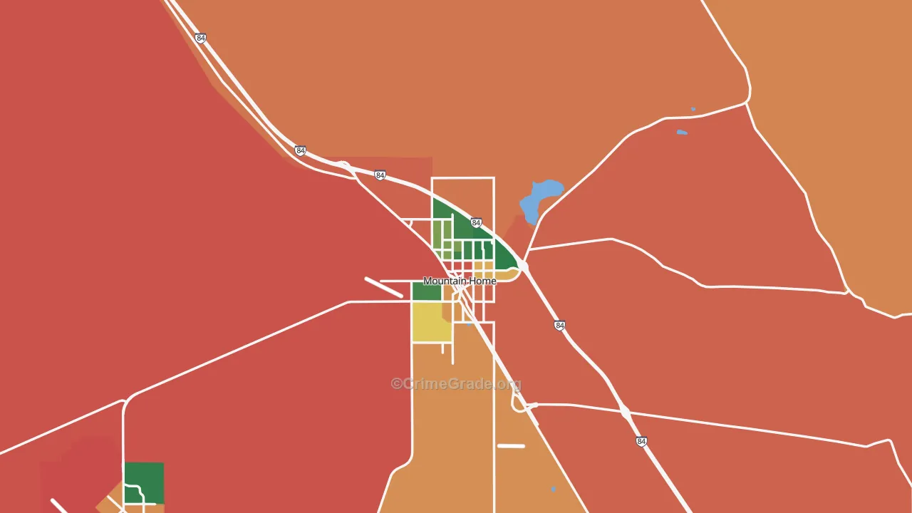 83647, ID Map of Theft Rates