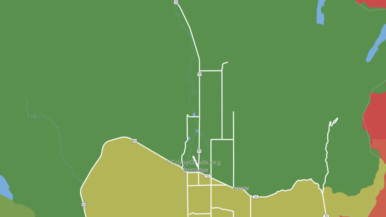 83654, ID Map of Theft Rates