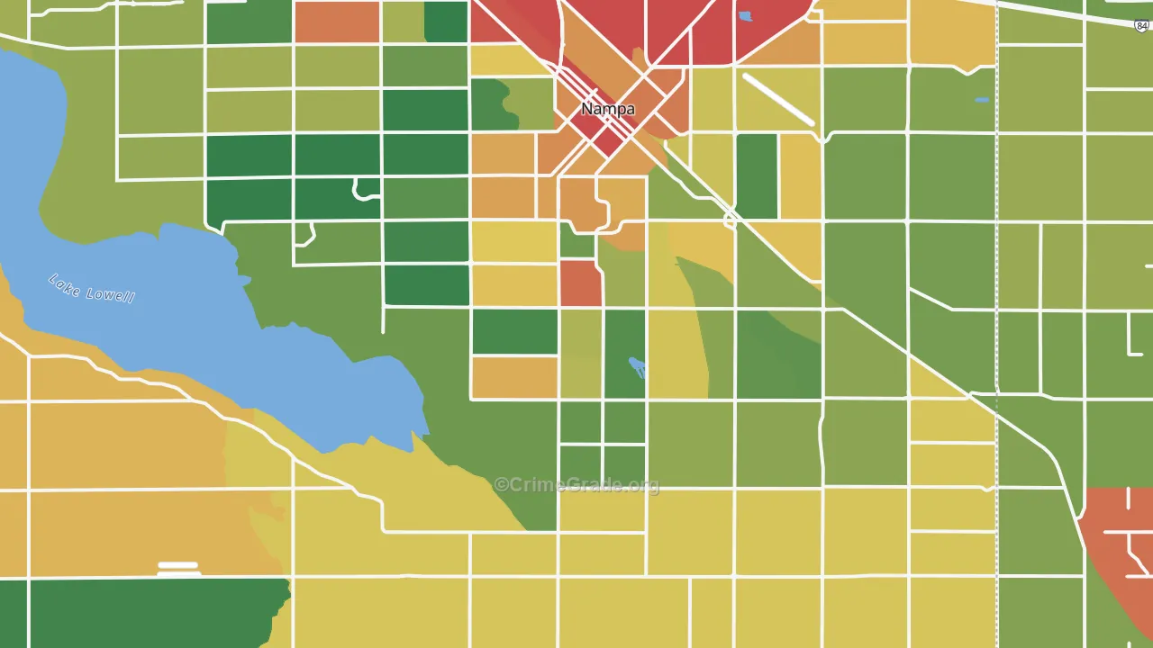 83686, ID Map of Theft Rates