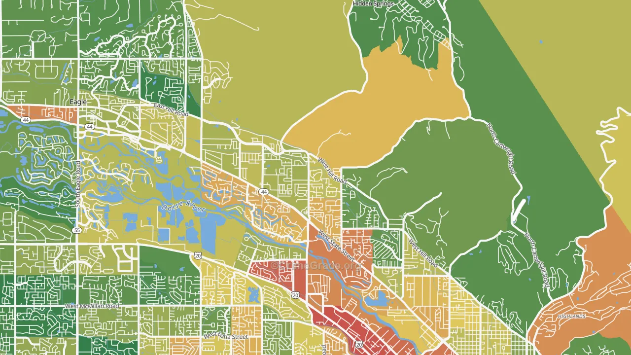 83714, ID Map of Theft Rates