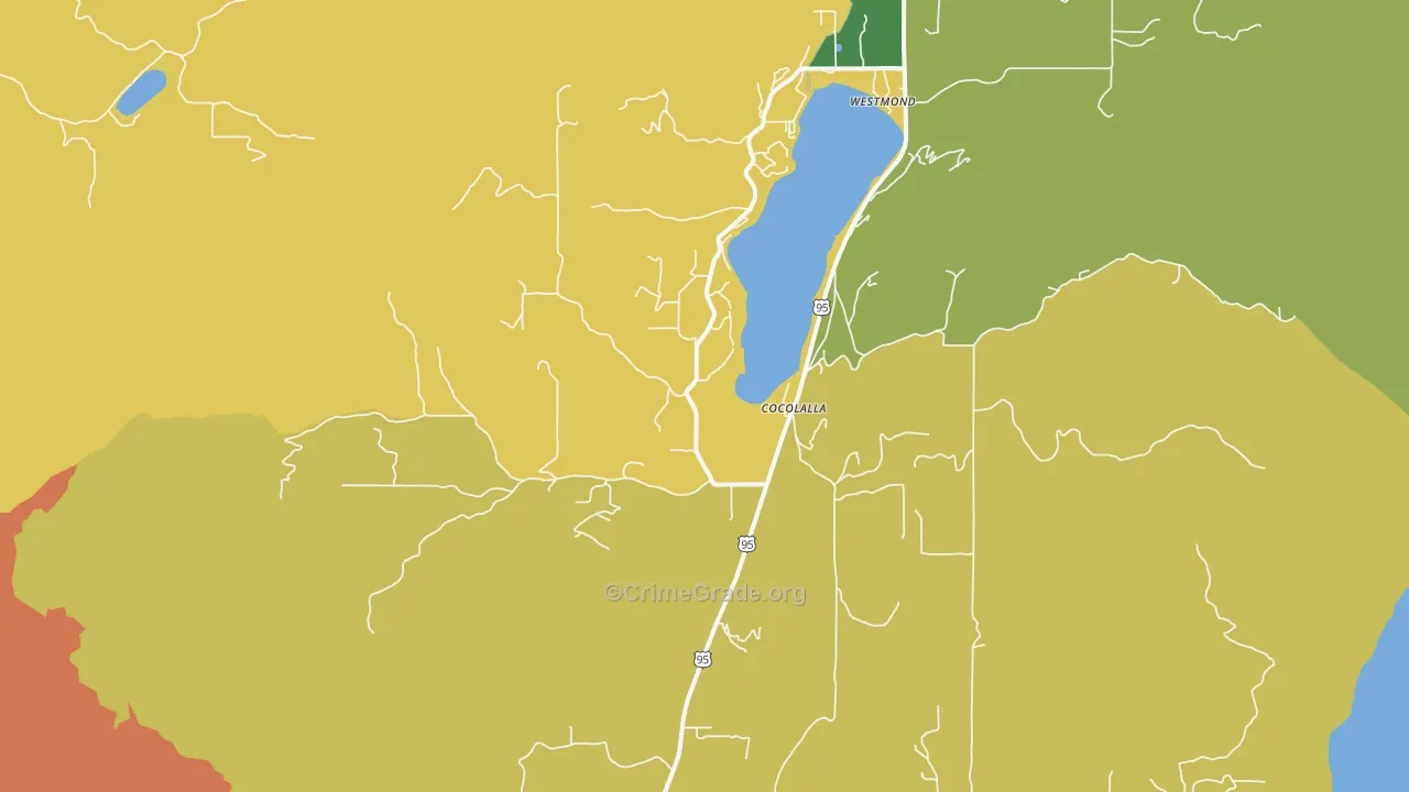 83813, ID Map of Theft Rates