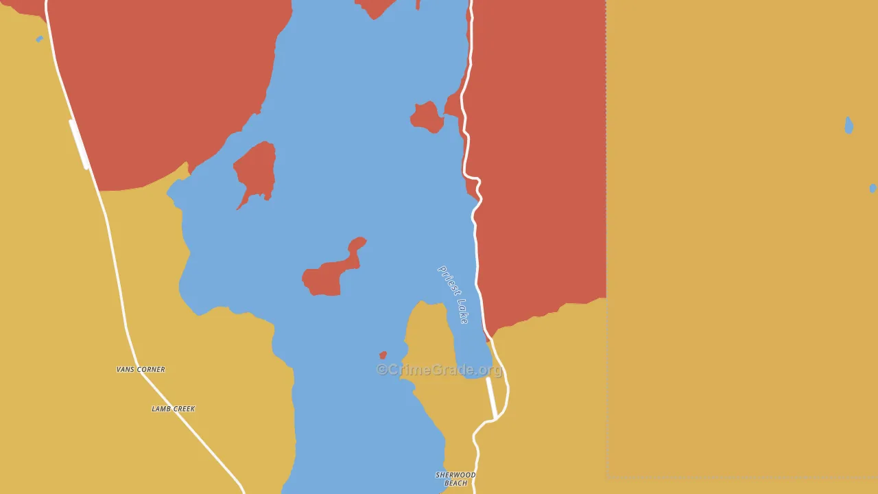 83821, ID Map of Theft Rates