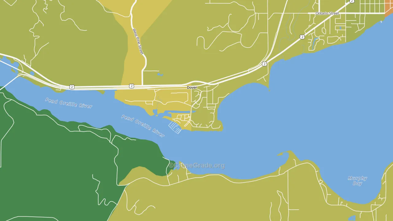 83825, ID Map of Theft Rates