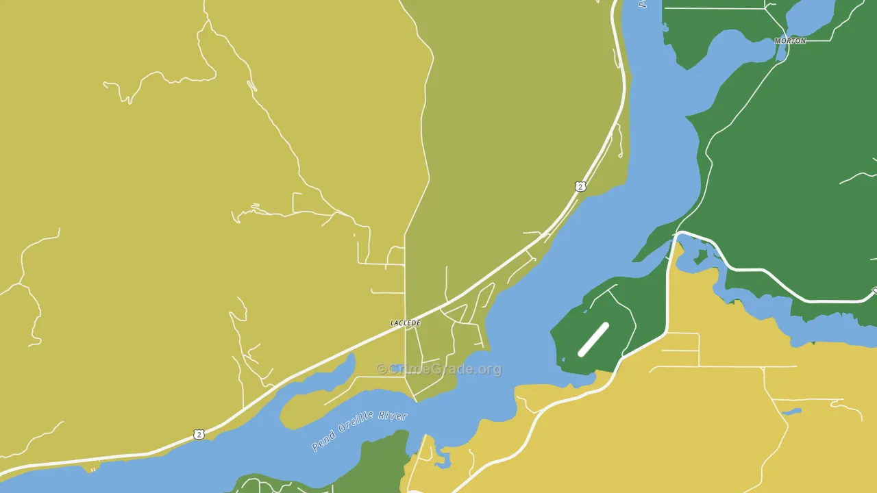 83841, ID Map of Theft Rates