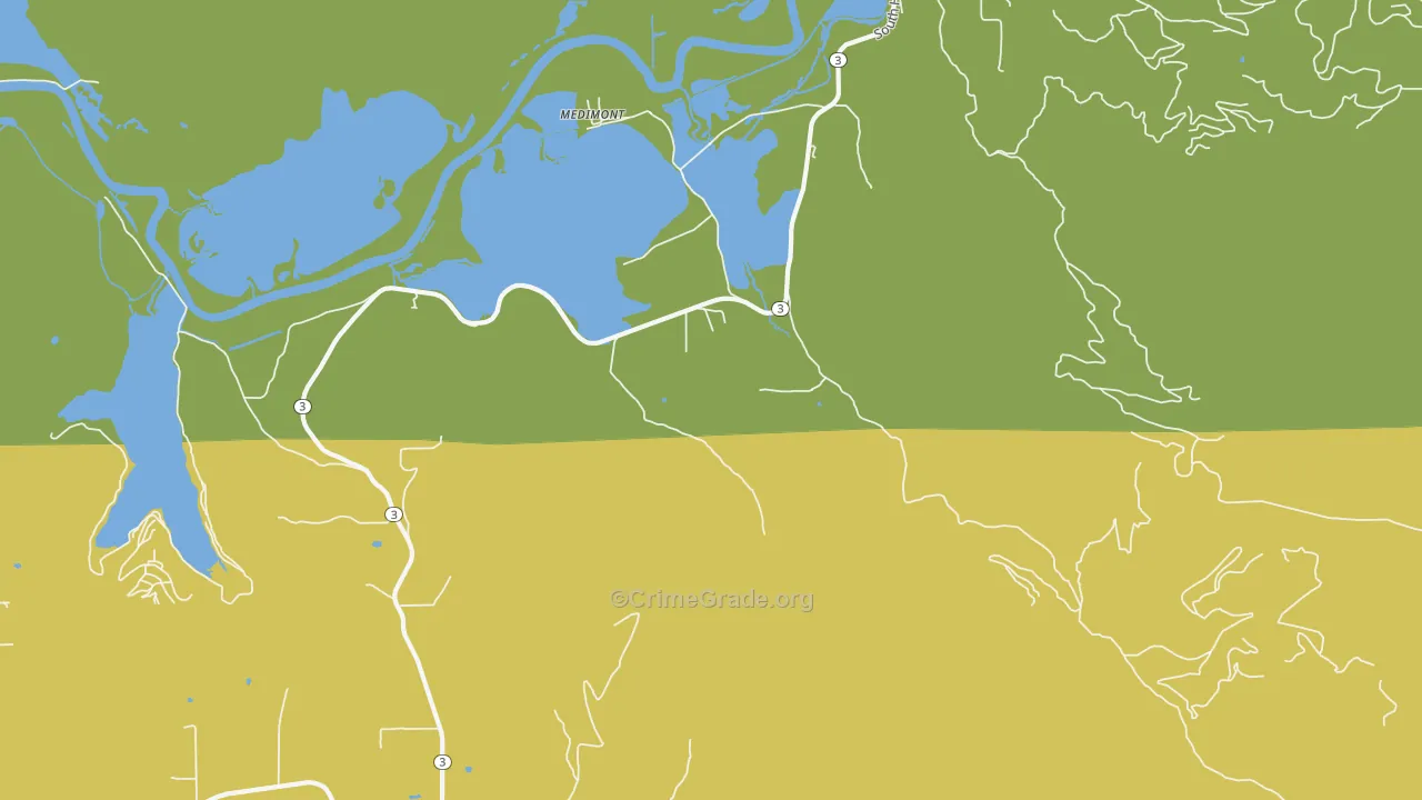 83842, ID Map of Theft Rates