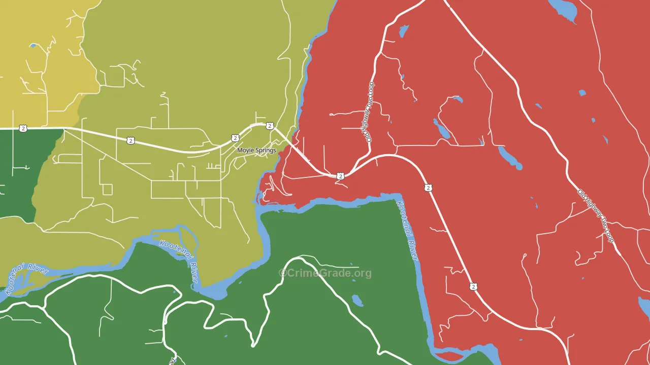 83845, ID Map of Theft Rates