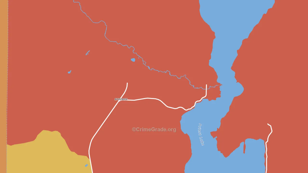 83848, ID Map of Theft Rates