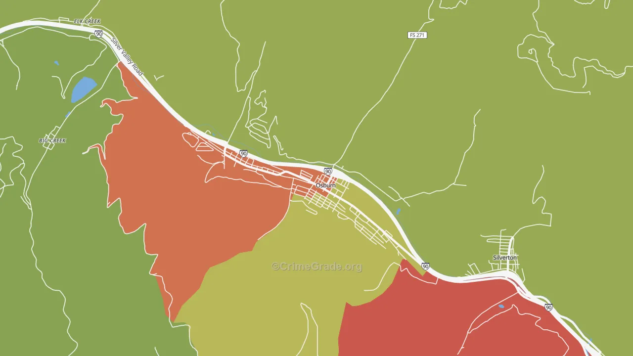 83849, ID Map of Theft Rates