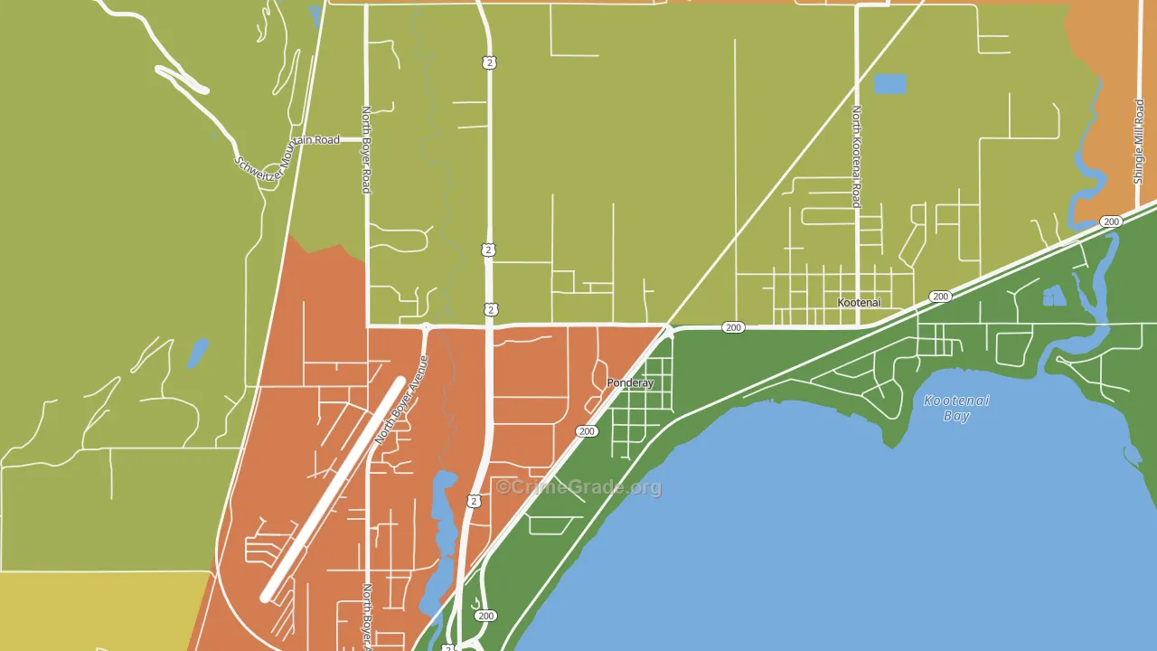 83852, ID Map of Theft Rates