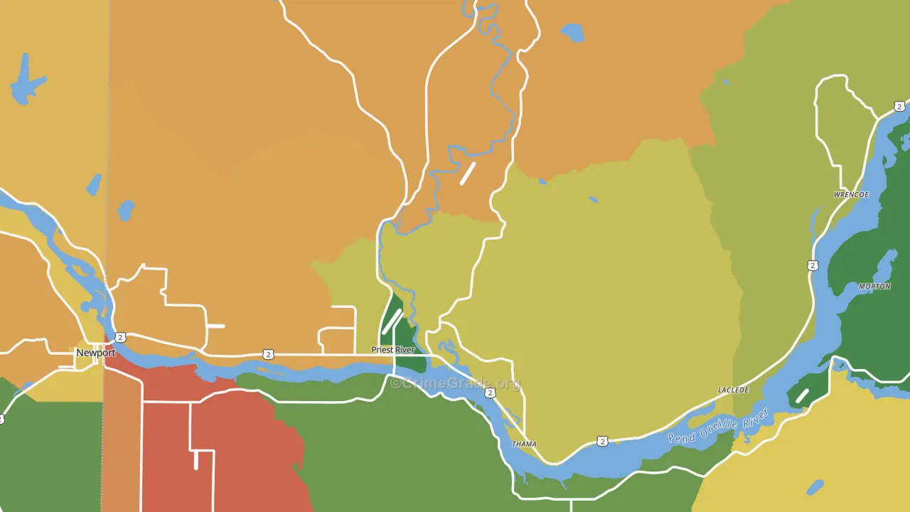 83856, ID Map of Theft Rates