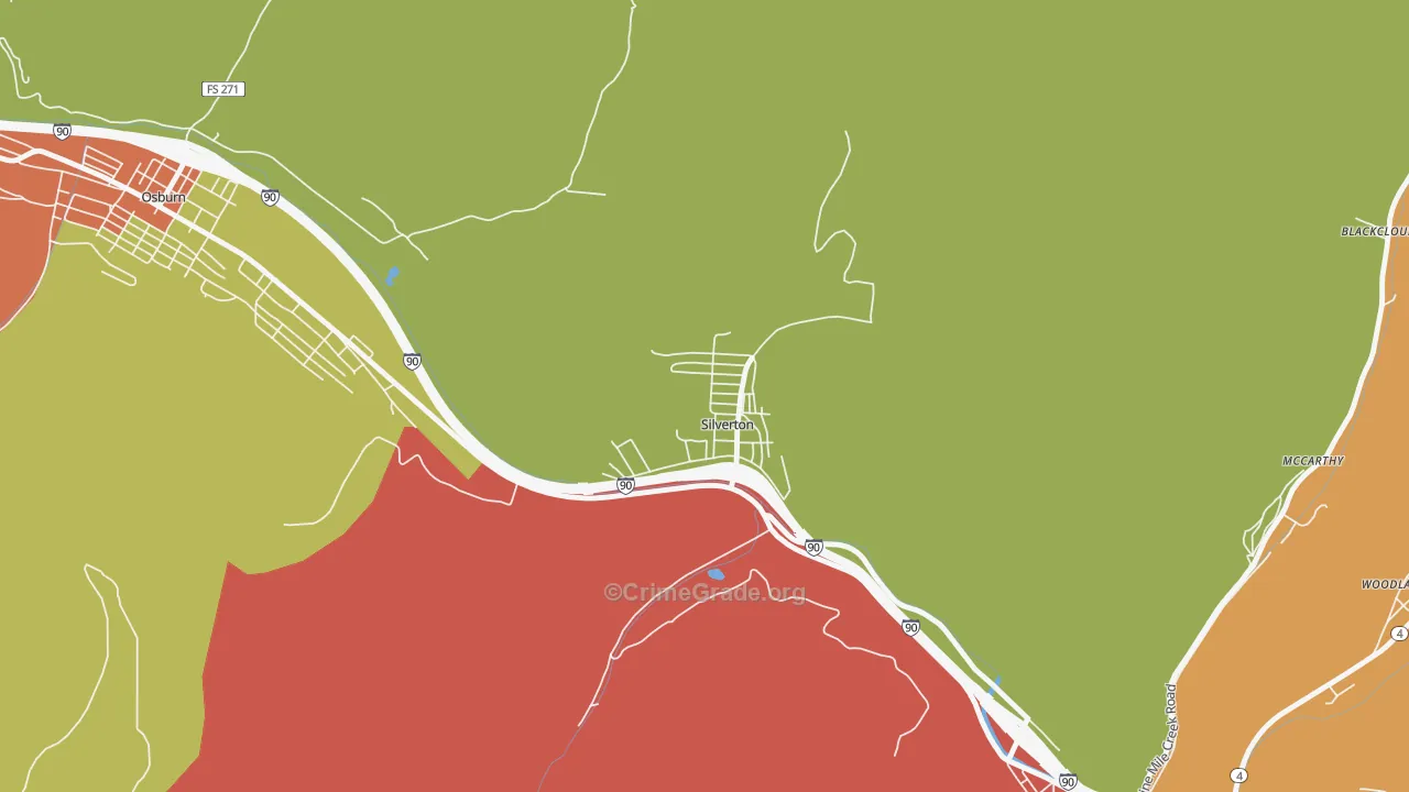 83867, ID Map of Theft Rates