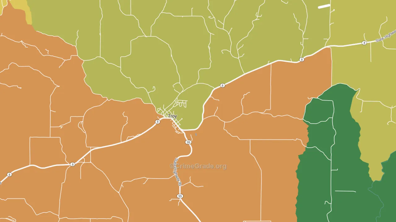 83871, ID Map of Theft Rates