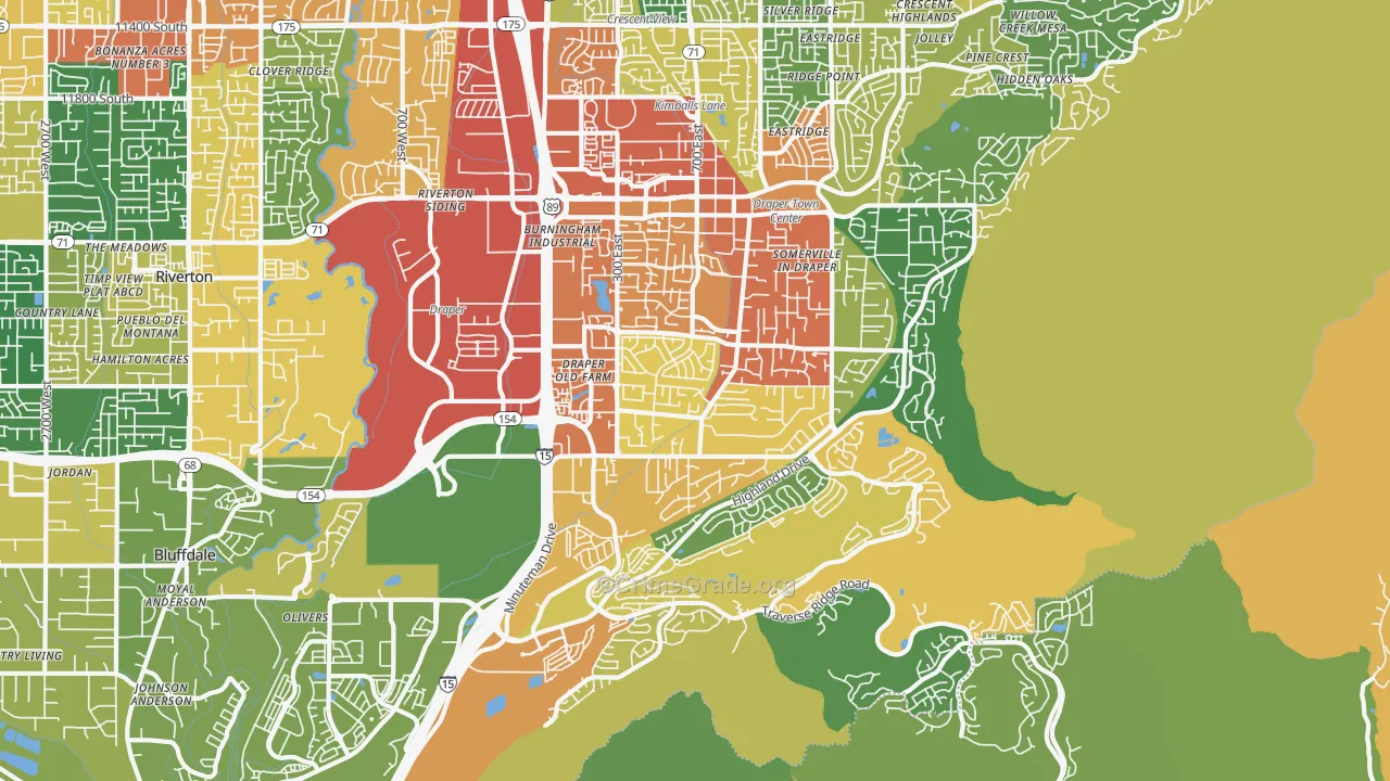 84020, UT Map of Theft Rates