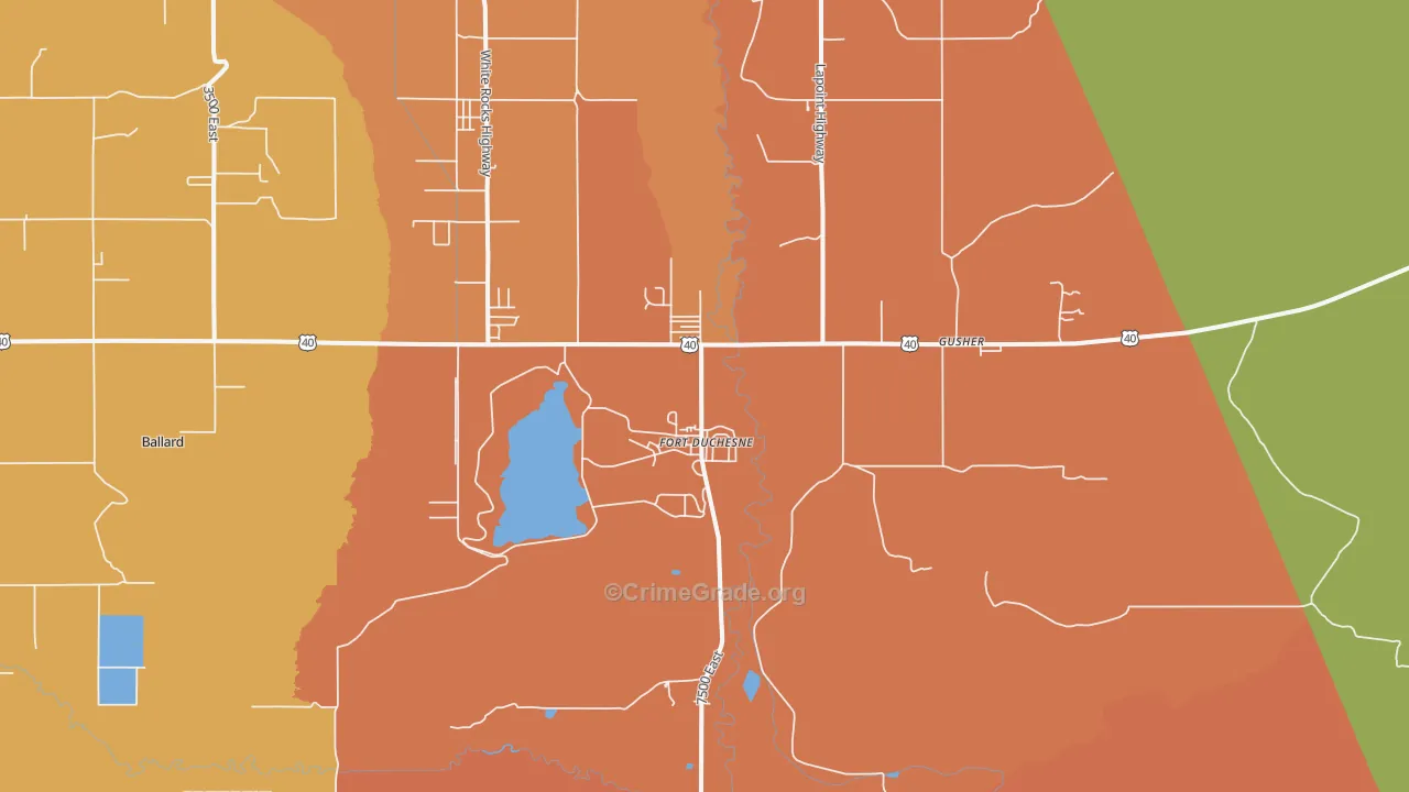 84026, UT Map of Theft Rates