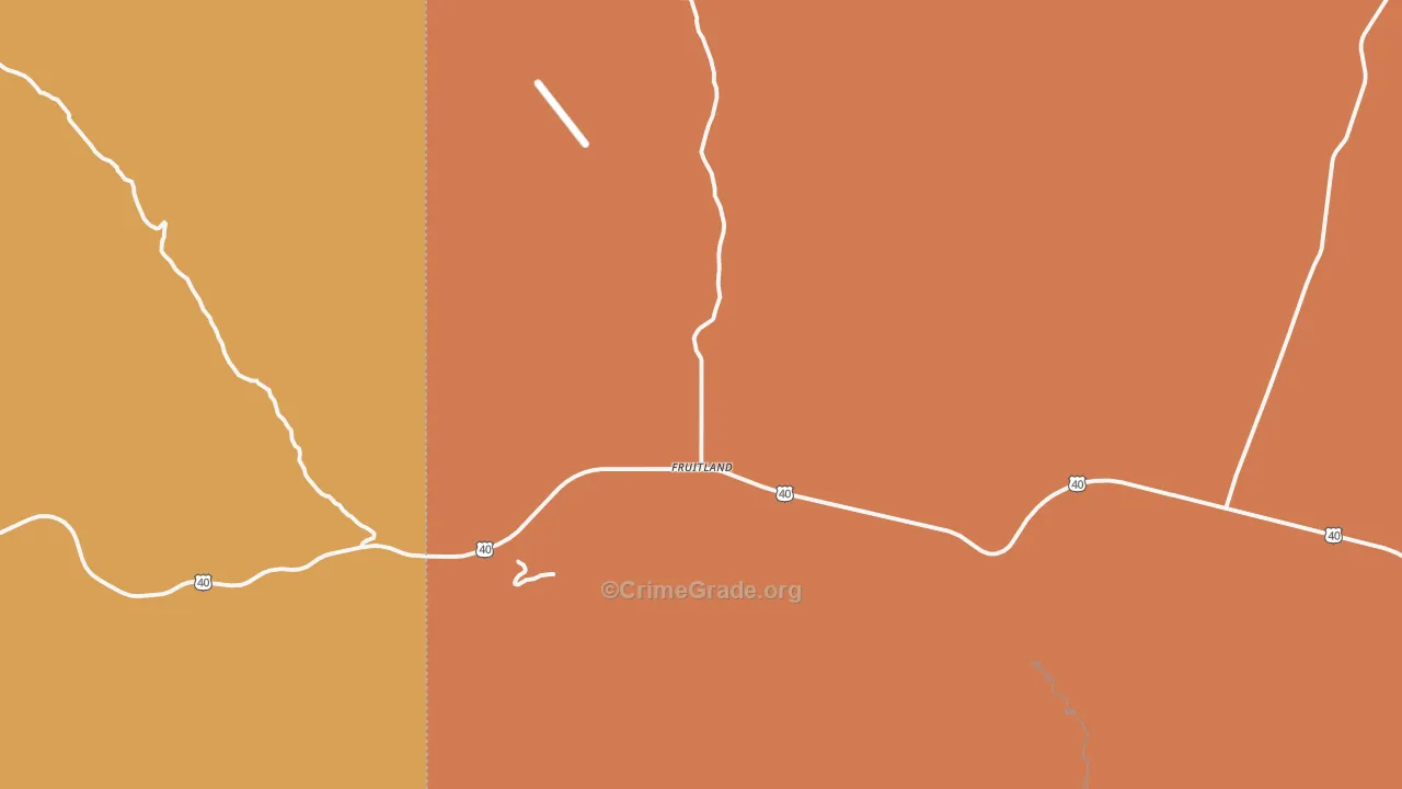 84027, UT Map of Theft Rates