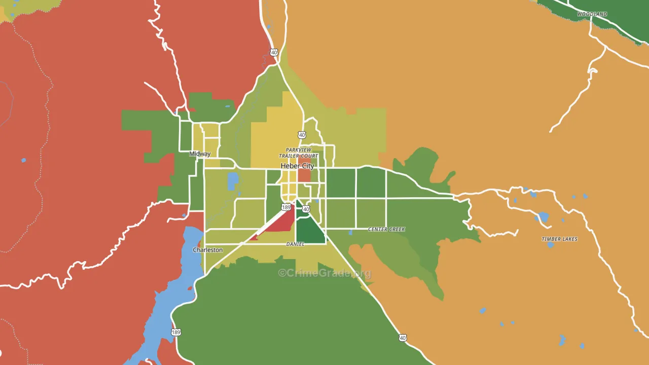 84032, UT Map of Theft Rates