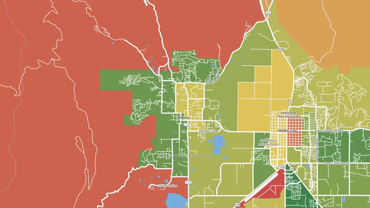 84049, UT Map of Theft Rates