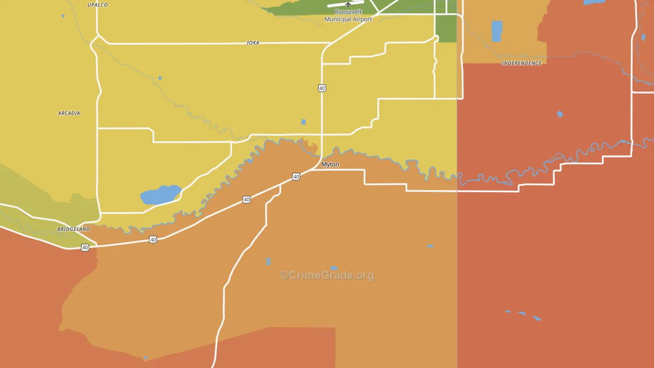 84052, UT Map of Theft Rates