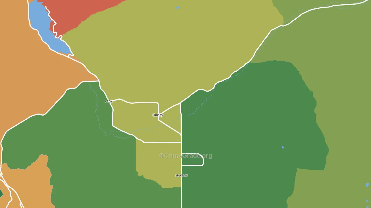 84055, UT Map of Theft Rates