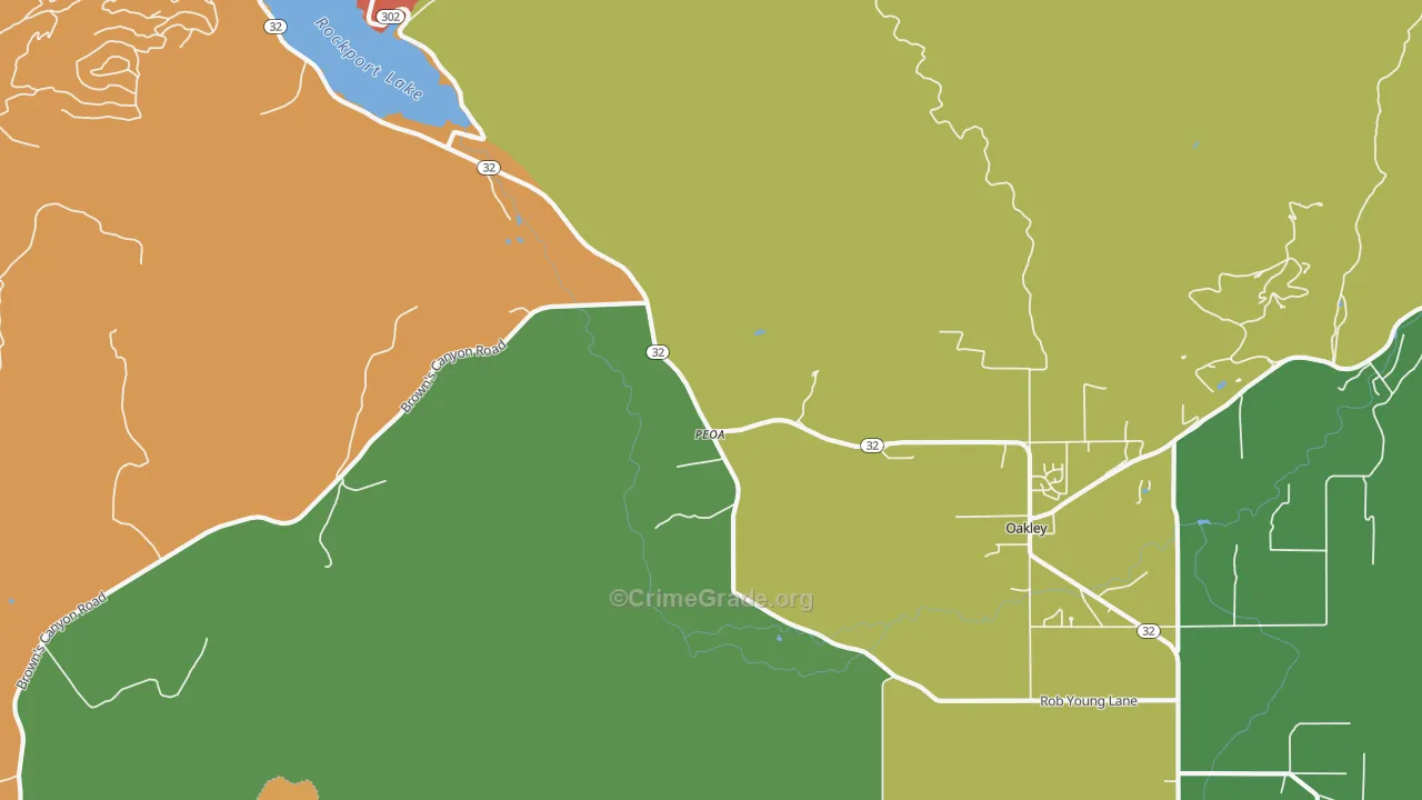 84061, UT Map of Theft Rates