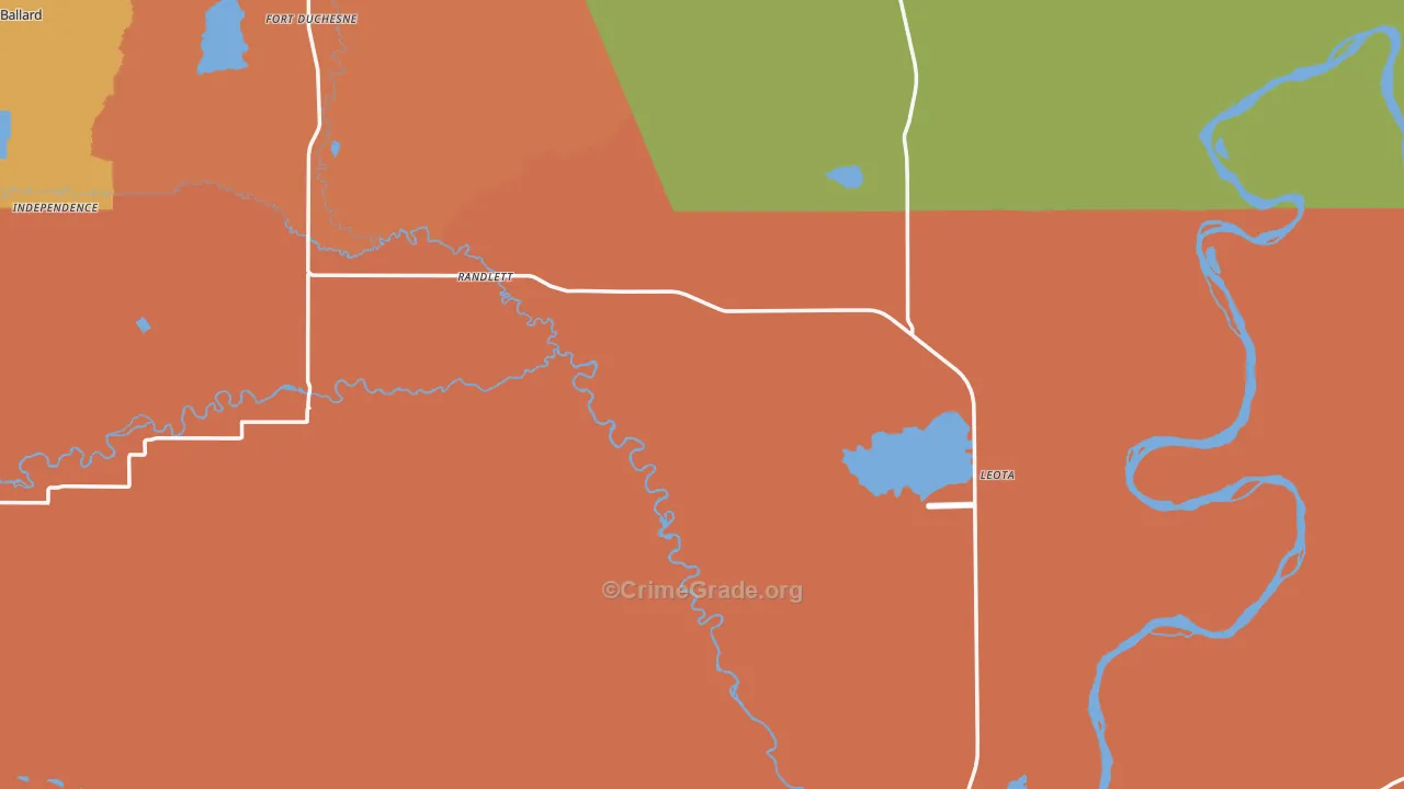 84063, UT Map of Theft Rates