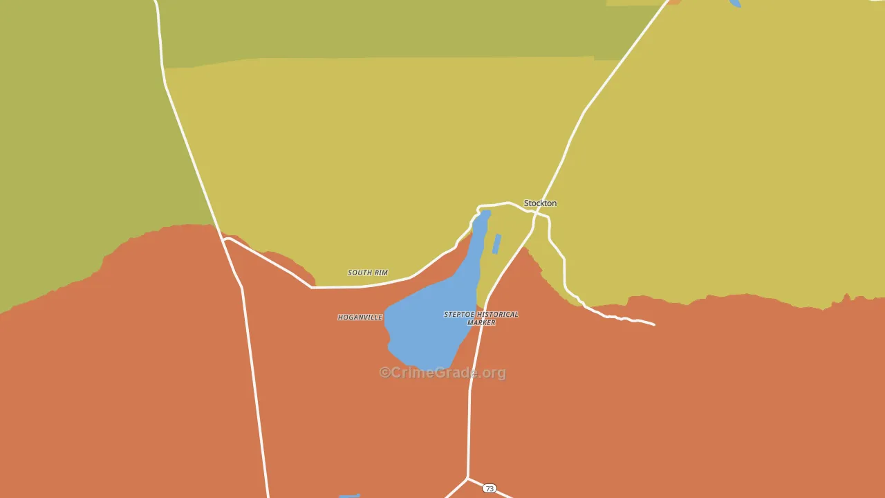 84071, UT Map of Theft Rates