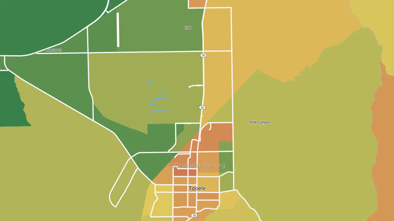 84074, UT Map of Theft Rates