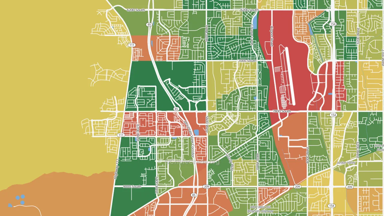 84081, UT Map of Theft Rates