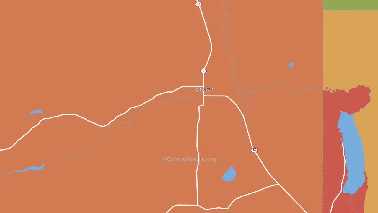 84086, UT Map of Theft Rates