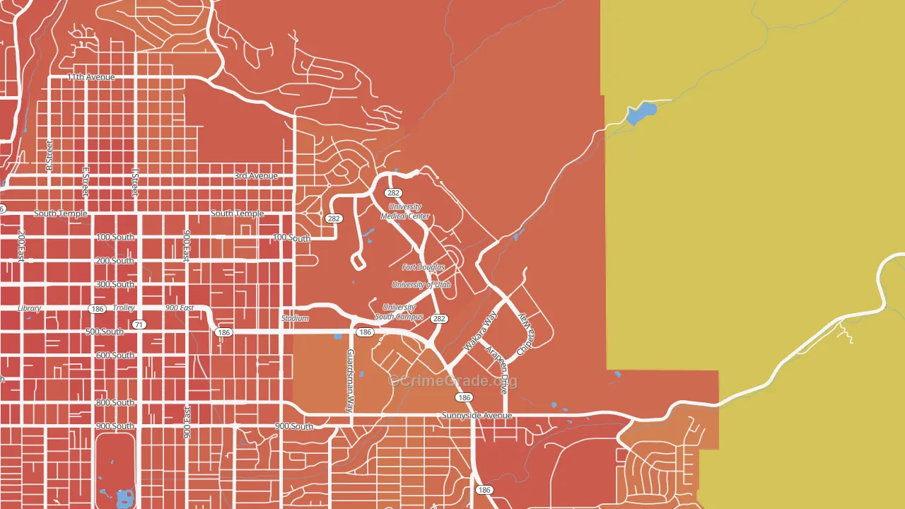 84112, UT Map of Theft Rates