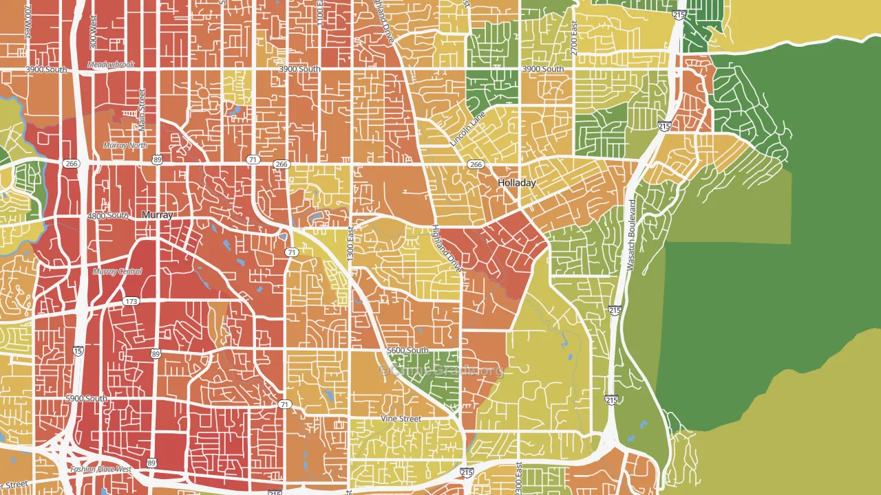 84117, UT Map of Theft Rates