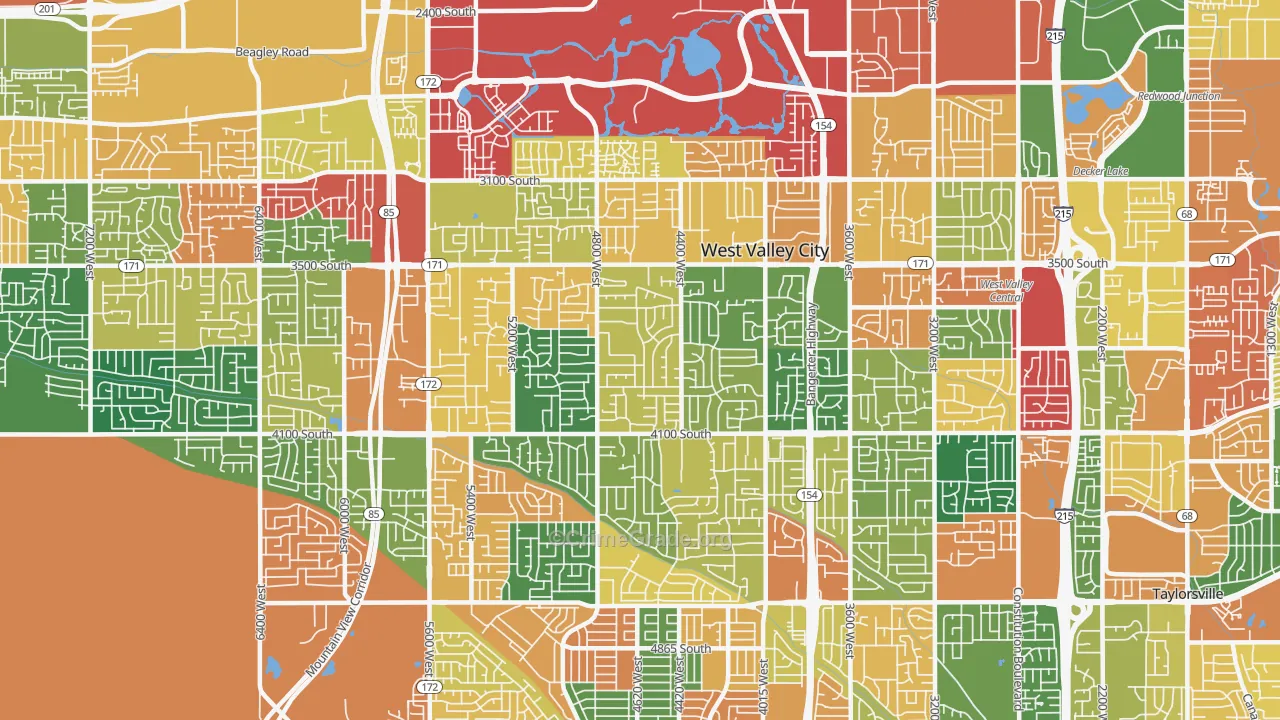 84120, UT Map of Theft Rates