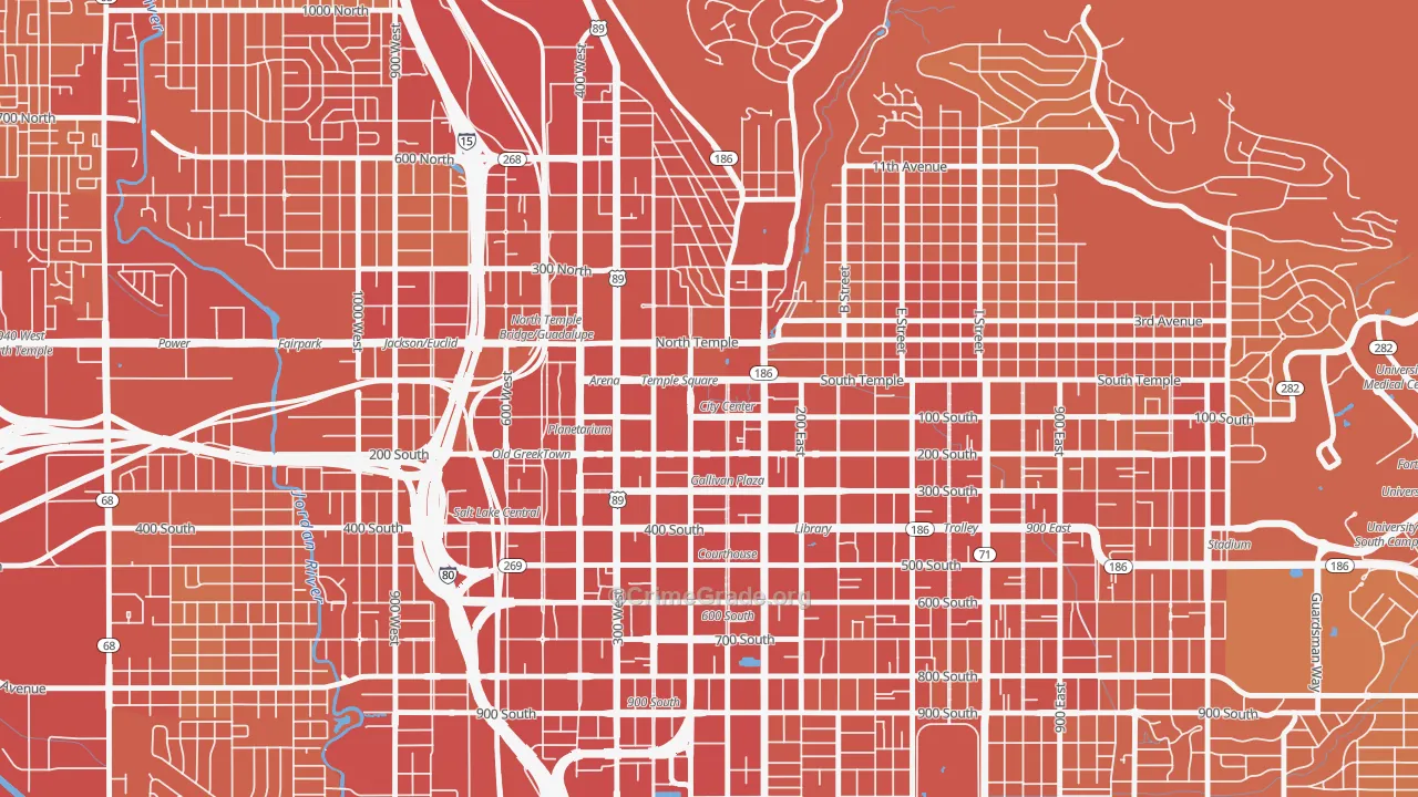 84144, UT Map of Theft Rates