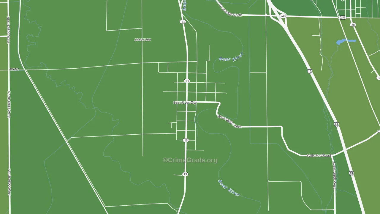 84301, UT Map of Theft Rates