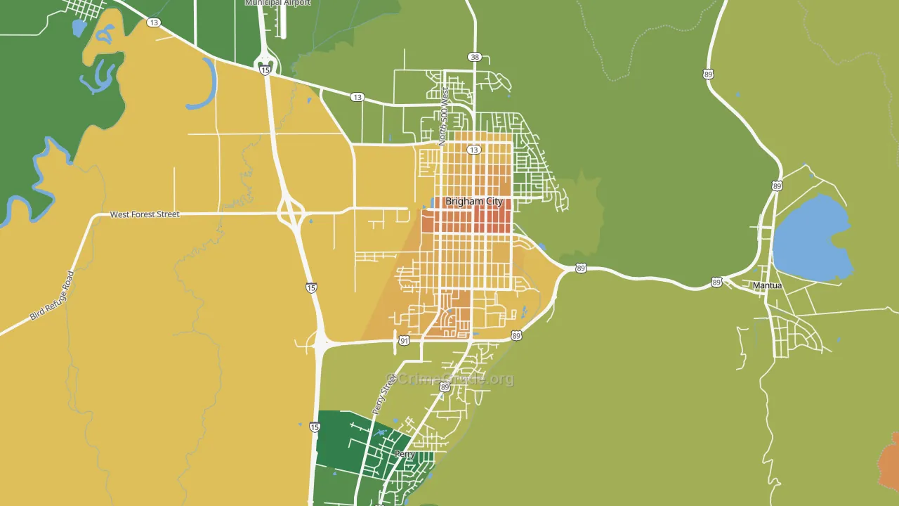 84302, UT Map of Theft Rates