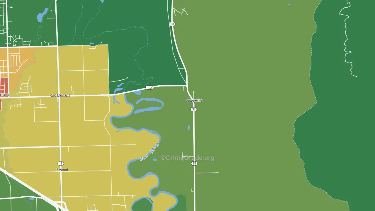 84309, UT Map of Theft Rates
