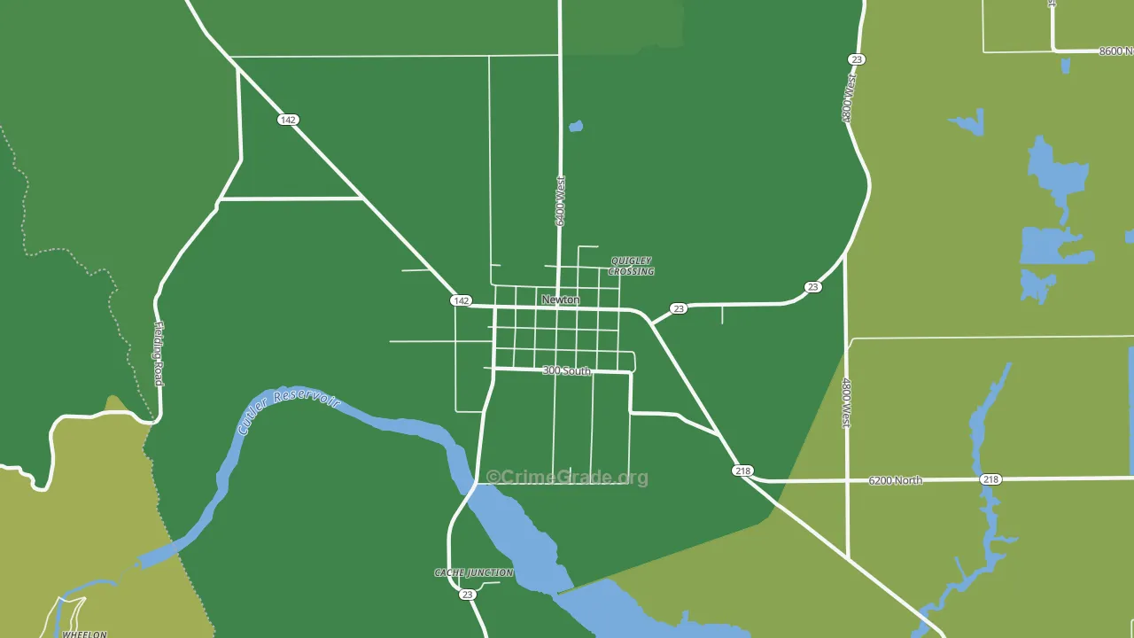 84327, UT Map of Theft Rates
