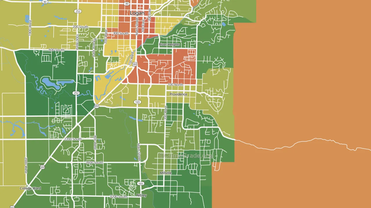 84332, UT Map of Theft Rates