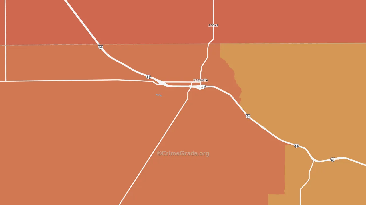 84336, UT Map of Theft Rates