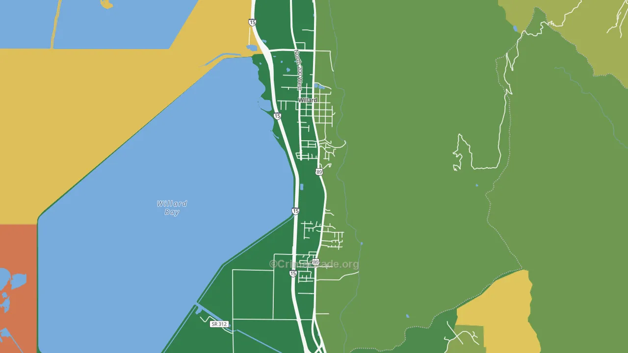 84340, UT Map of Theft Rates