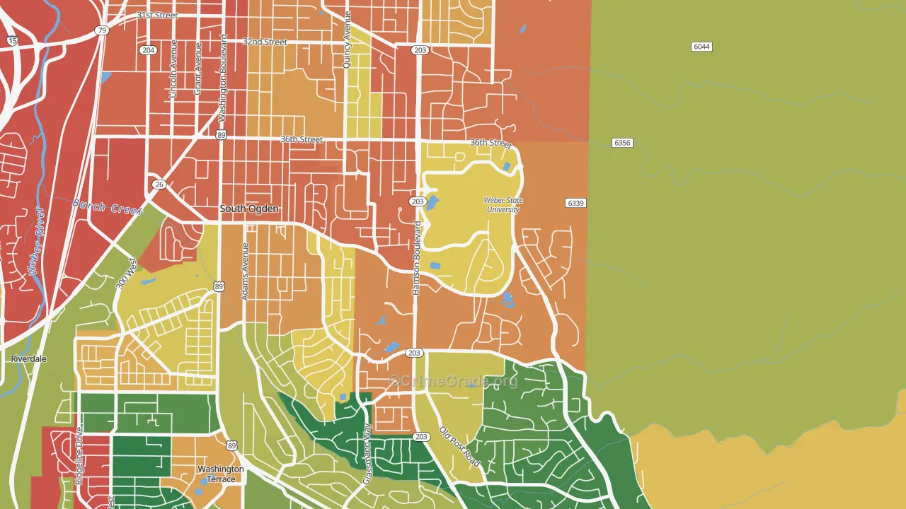 84408, UT Map of Theft Rates