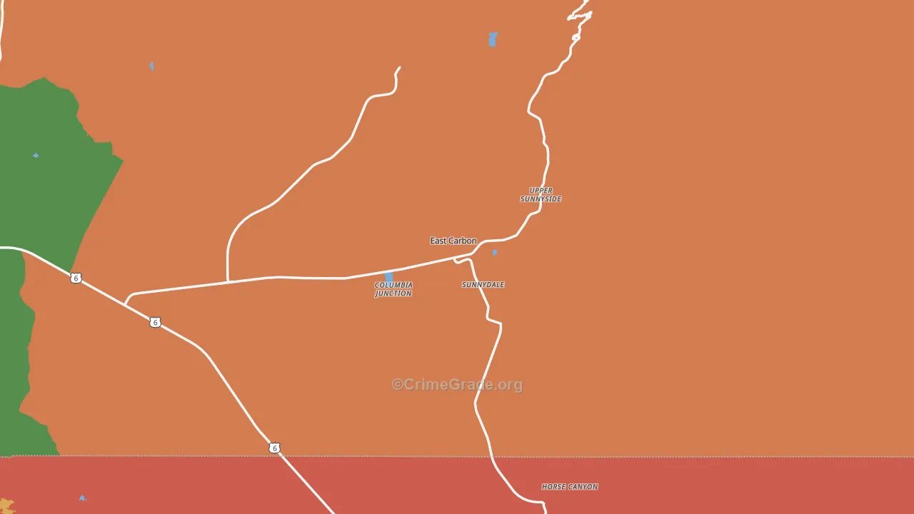 84520, UT Map of Theft Rates