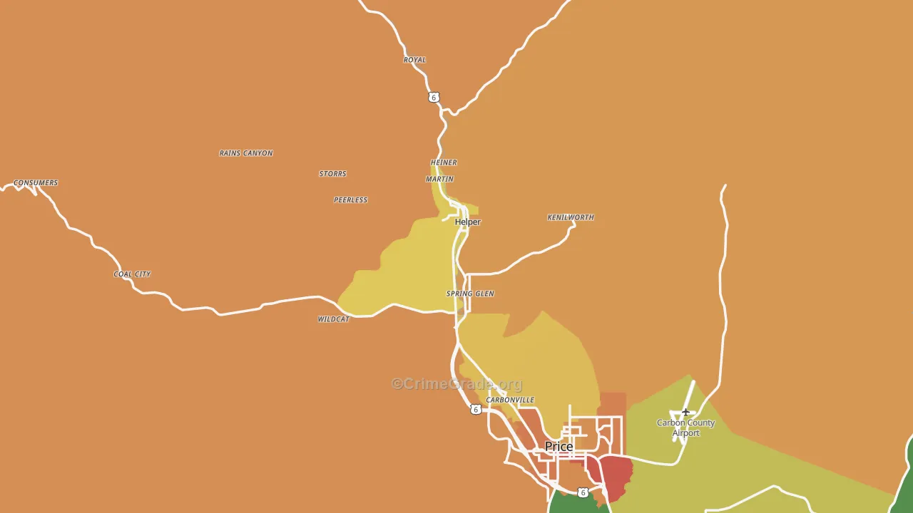 84526, UT Map of Theft Rates
