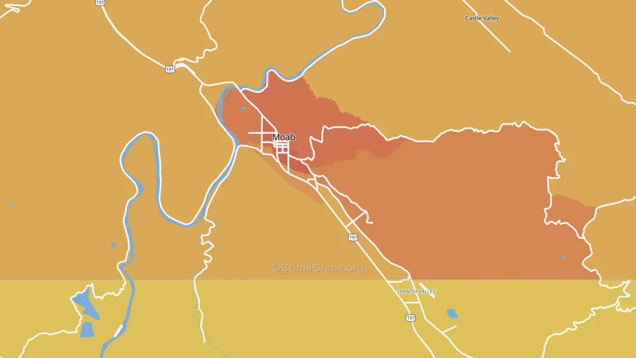 84532, UT Map of Theft Rates