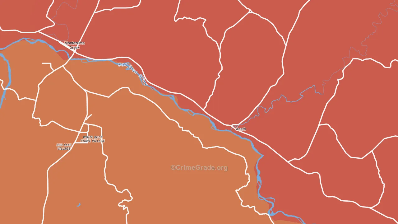 84534, UT Map of Theft Rates